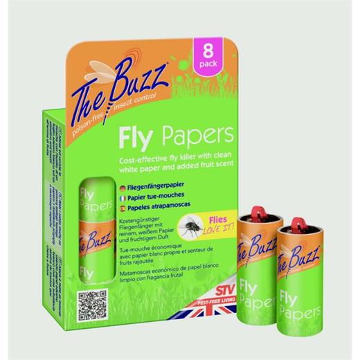 THE BUZZ FLY PAPERS 8PK