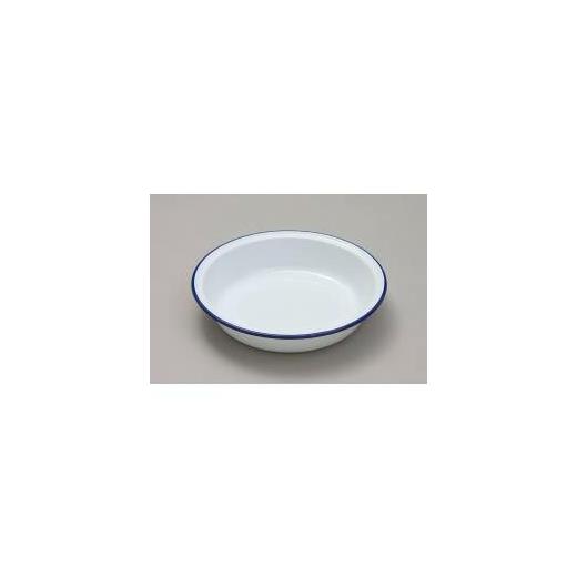 22cm x 4.5D Pie Dish Round - Traditional White