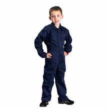 YOUTHS BOILERSUIT NAVY COVERALL