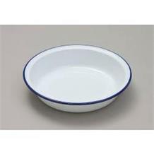 22cm x 4.5D Pie Dish Round - Traditional White