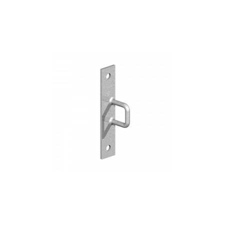 Gate Staple on Elongated Plate