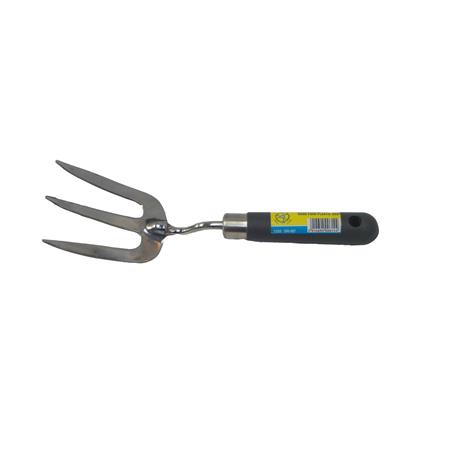 SS HAND FORK PLASTIC GRIP