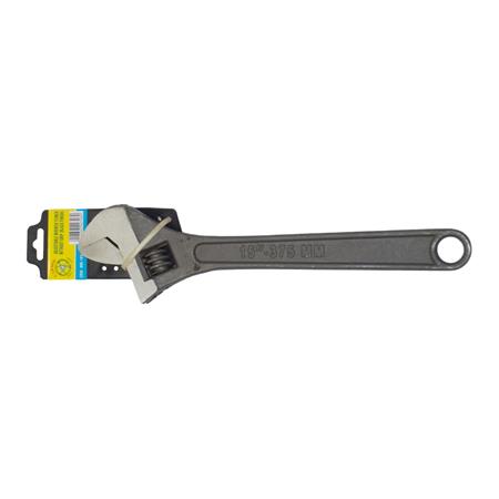 15&quot; Adjustable Wrench Without grip (Black Finish)