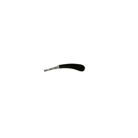 HOOF KNIFE LEFT HAND EBONY