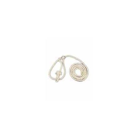CATTLE COTTON NATURAL HALTER WITH RING