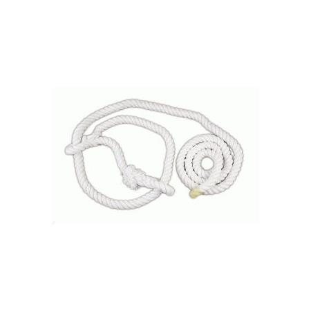BULL HALTER COTTON WHITE (SHOW)