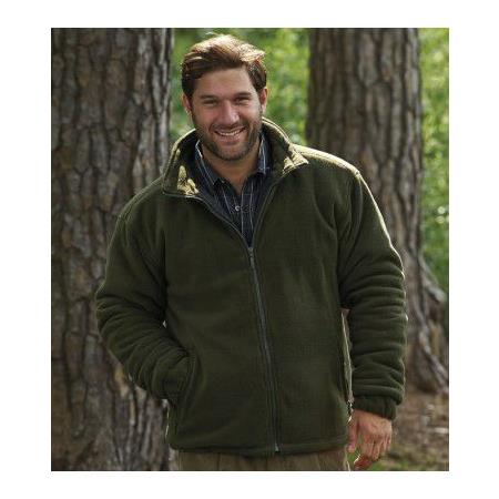 GLEN FLEECE OLIVE