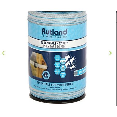Essentials Poly Tape 20mm (200m) Twin Pack