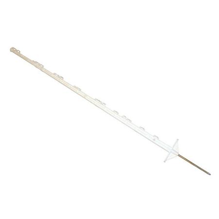 EQUESTRIAN WHITE PLASTIC POST 155CM