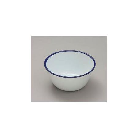 16cm x 8.5D Pudding Basin - Traditional White
