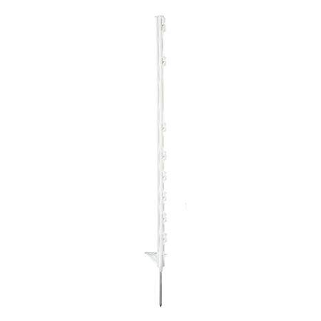 ELECTRIC FENCE POST WHITE PLASTIC