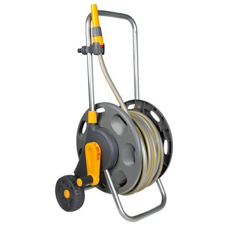 Hozelock 60m Hose Cart with 30m Hose &amp; Fittings