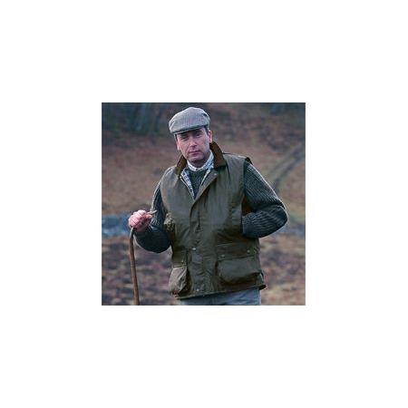 HOGGS PADDED WAXED WAISTCOAT