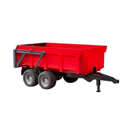 BRUDER RED TIPPING TRAILER 1:16