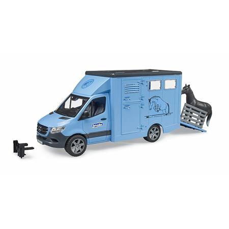 MB SPRINTER ANIMAL TRANSPORTER W/1 HORSE (2533)