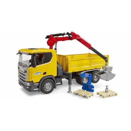 SCANIA SUPER 560R CONSTRUCTION TRUCK W/CRANE 2 PALLETS