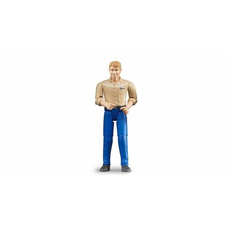 MAN, LIGHT SKIN, BLUE JEANS
