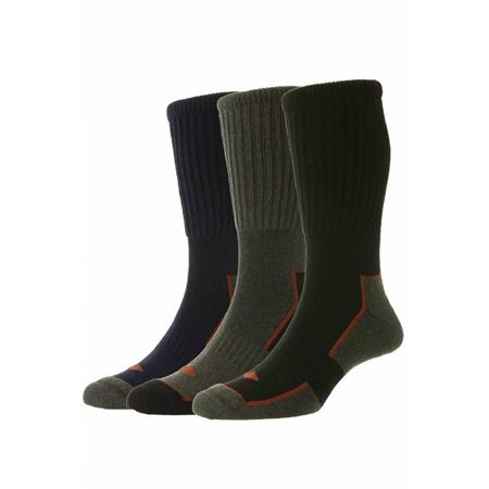 6-11 LONG COTTON WORKWEAR 3 PACK SOCKS