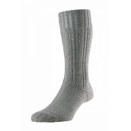 MERINO WOOL BOOT SOCKS GREY MARL