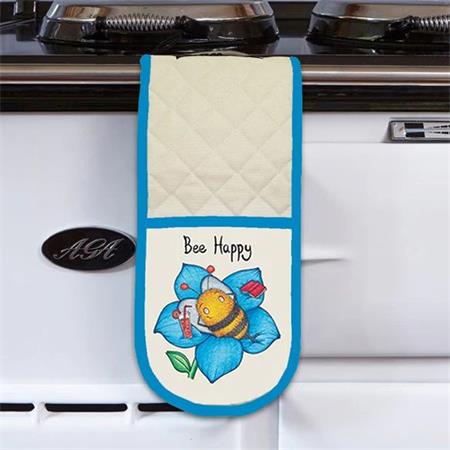 BEE HAPPY OVEN GLOVES