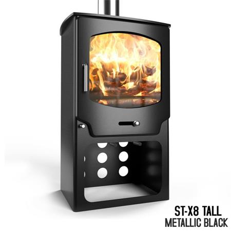 SALTFIRE ST-X8 TALL MULTIFUEL STOVE