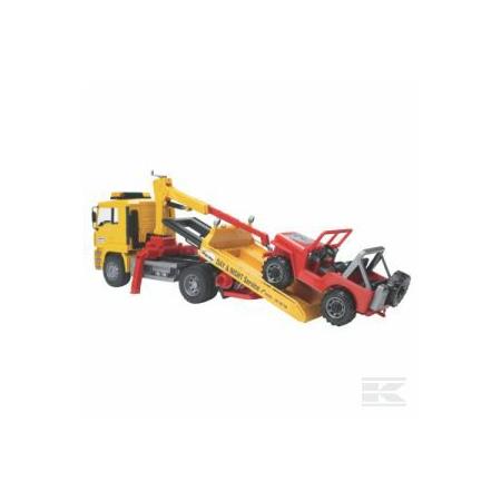 BRUDER MAN BREAKDOWN TRUCK AND CROSS COUNTRY VEHICLE