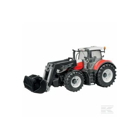 STEYR 6300 TERRUS CVT WITH FRONT LOADER BRUDER