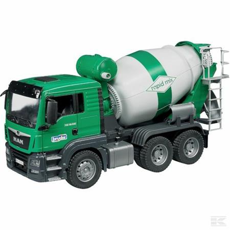 MAN TGS CEMENT MIXER BRUDER