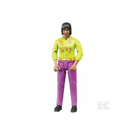 WOMAN (PURPLE JEANS)