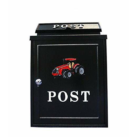 RED TRACTOR POSTBOX