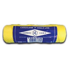 100M 6&quot;Yellow Polypropylene Cardolene