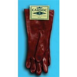 PAIR NO 19 MEDIUM 14&quot; PVC GAUNTLET GLOVES
