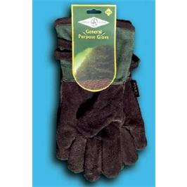 MENS GREEN/BLACK HEAVY DUTY GAUNTLET
