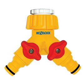 Hozelock Dual Tap Connector 2 Connectors