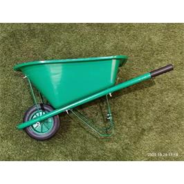 CHILDRENS GREEN WHEELBARROW