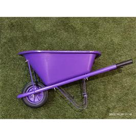 CHILDRENS PURPLE WHEELBARROW