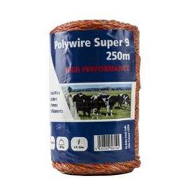 FENCEMAN POLYWIRE 9 STRAND 250M