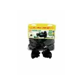FENCE POST INSULATOR FOR METAL POST WIRE