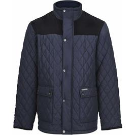 LEWIS NAVY QUILTED JACKET CHAMPION