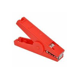 SINGLE CROCODILE CLIP RED
