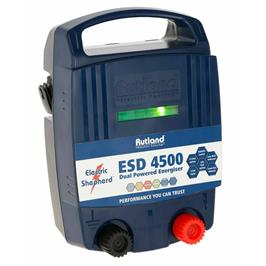 ESD 4500 RUTLAND DUAL POWER ELECTRIC FENCER FENCING