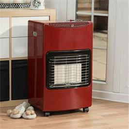 SEASONS WARMTH 4.2KW RADIANT RED CABINET HEATER LD468A