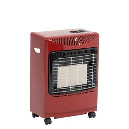 MINI HEATFORCE RED CABINET GAS HEATER