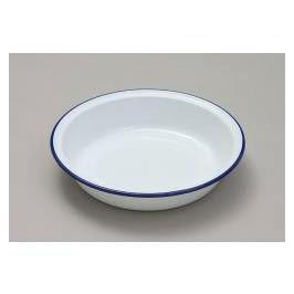 22cm x 4.5D Pie Dish Round - Traditional White