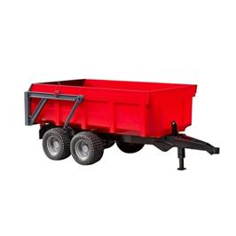 BRUDER RED TIPPING TRAILER 1:16