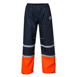CHILDS TUFFBAK OVERTROUSERS ORANGE/NAVY