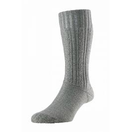 6-11 MERINO WOOL BOOT SOCKS GREY MARL