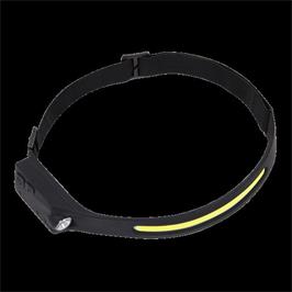HEAD TORCH 5W COB &amp; 3W LED BULB AUTO SENSOR RECHARGEABLE