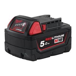 MILWAUKEE M18B5 5.0AH RED LITHIUM ION BATTERY