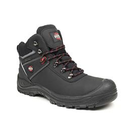 performance brands Carson Waterproof Safety Hiker-Black-